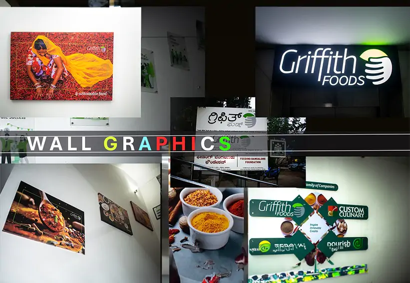 Outdoor Branding Signages & Indoor Wall Graphics