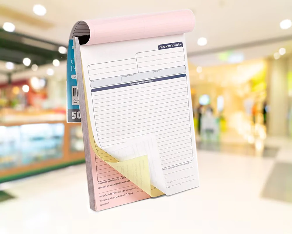 Bill Book Printing