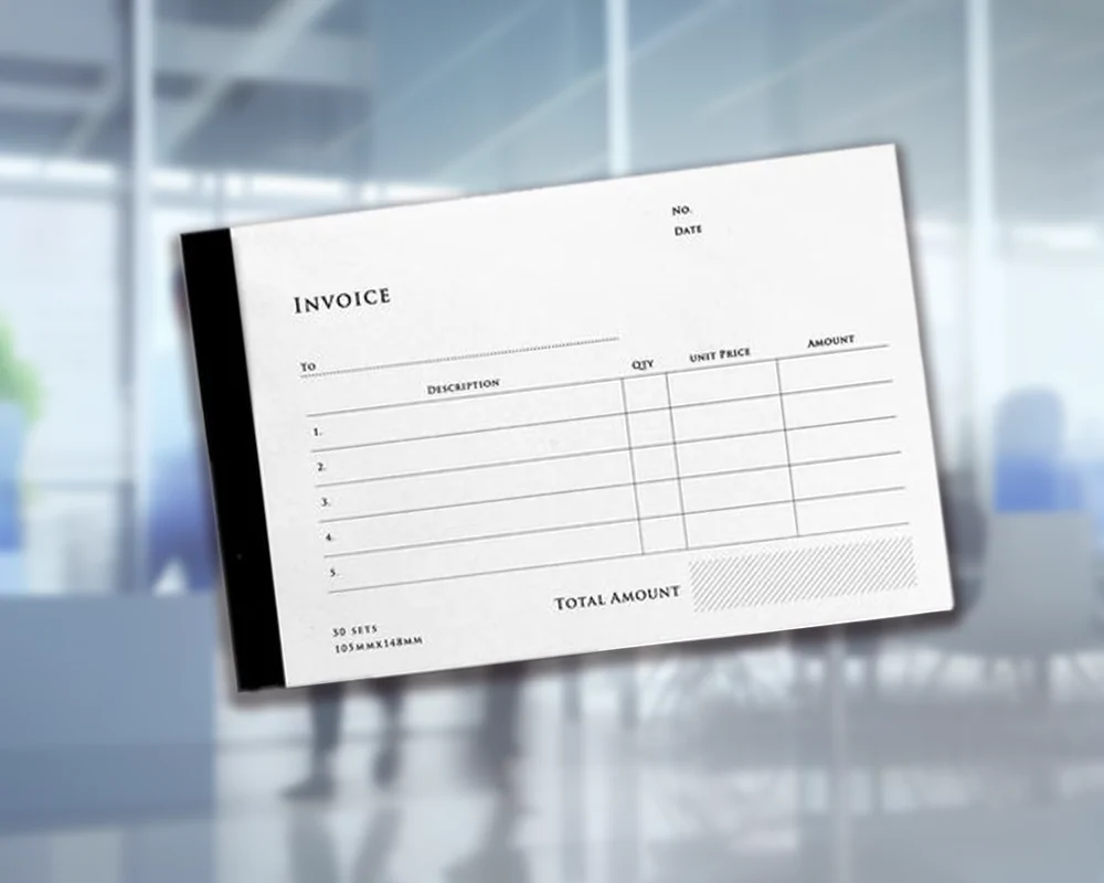 Bill Book Printing