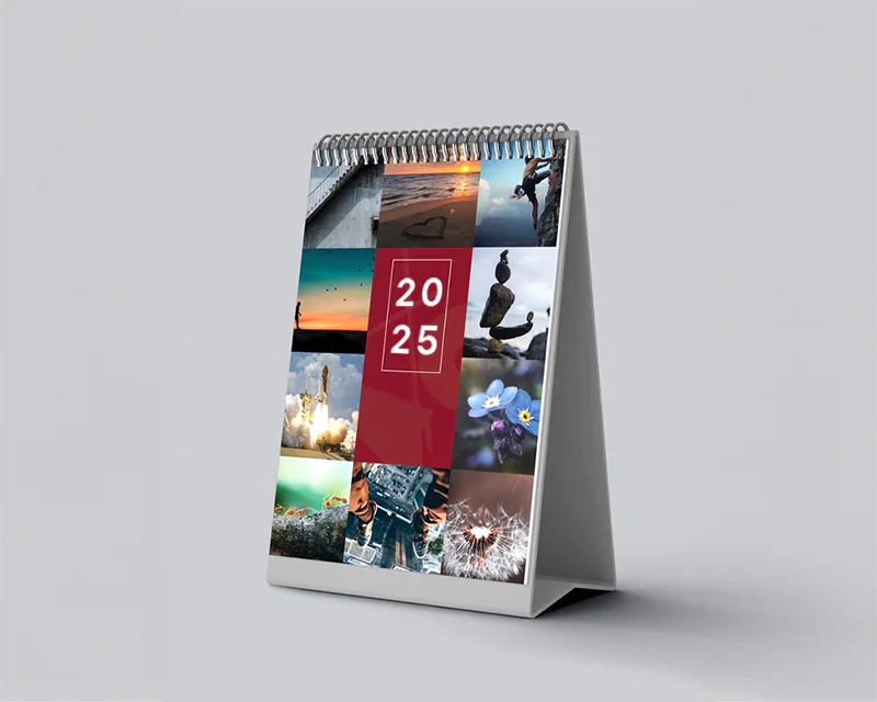 Customised Desk Calendar