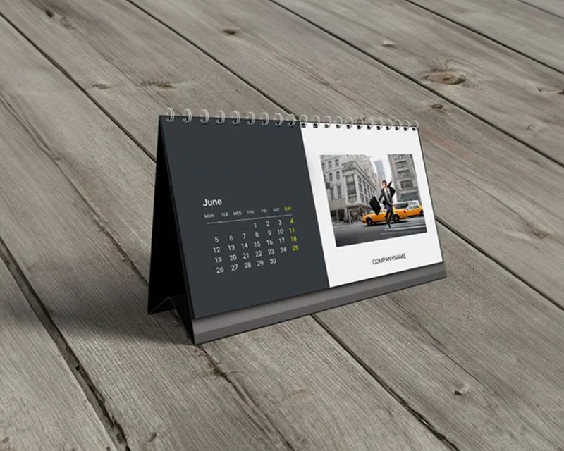 Personalised Desk Calendar