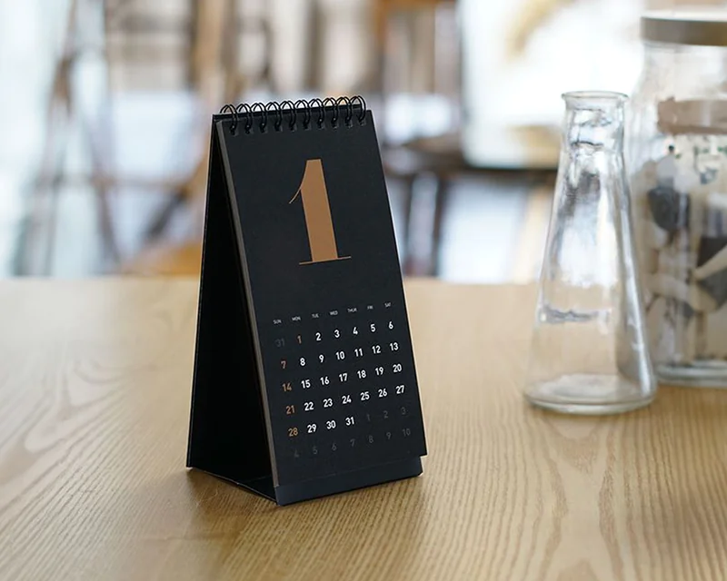 Small Desk Calendar