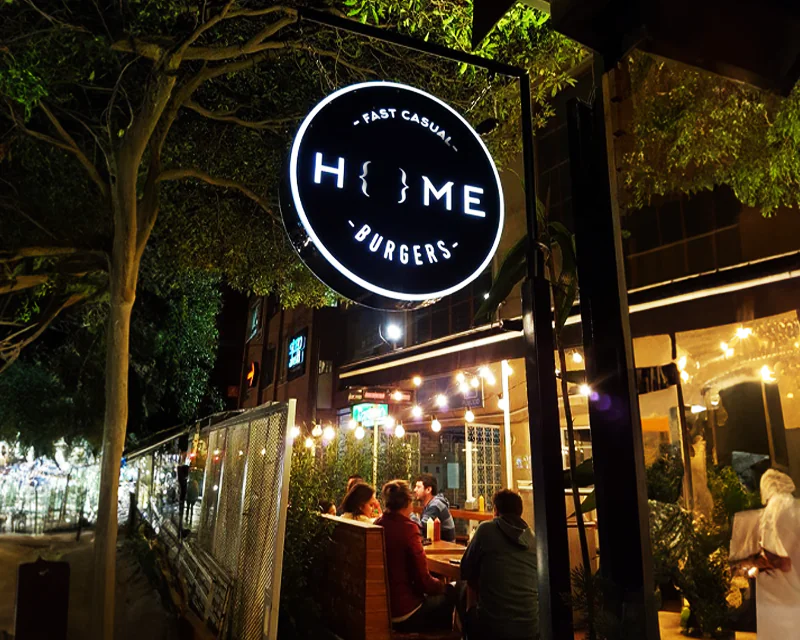 Outdoor Restaurant Sign Board