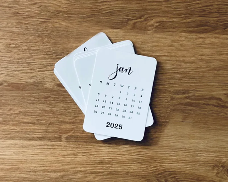 Pocket-sized Calendars 2025