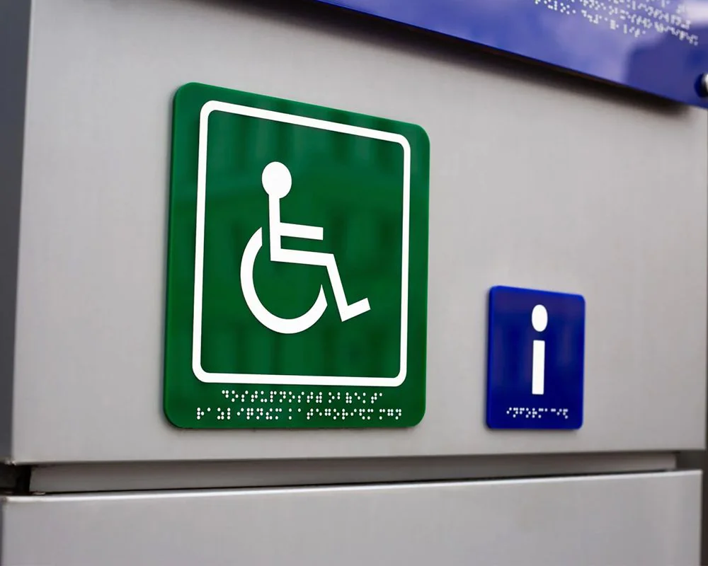 Custom Braille Signs