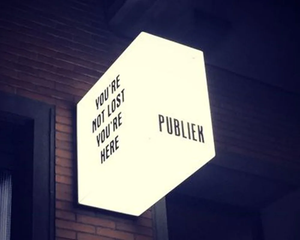 Glow Signage Board