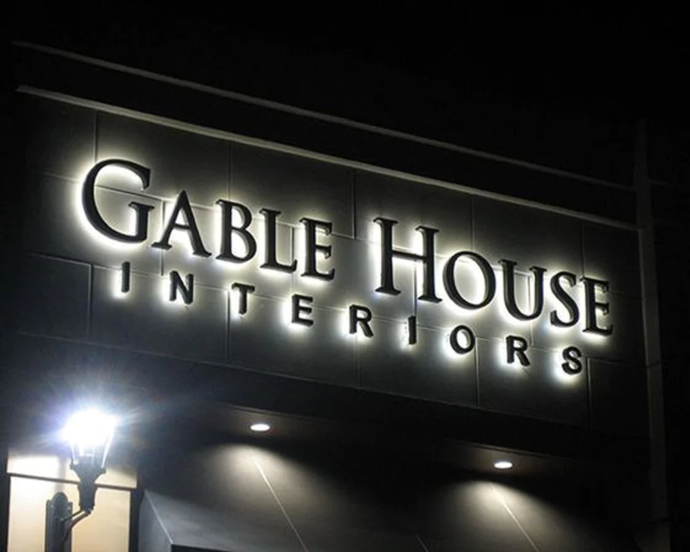 Backlit Glow Sign Board