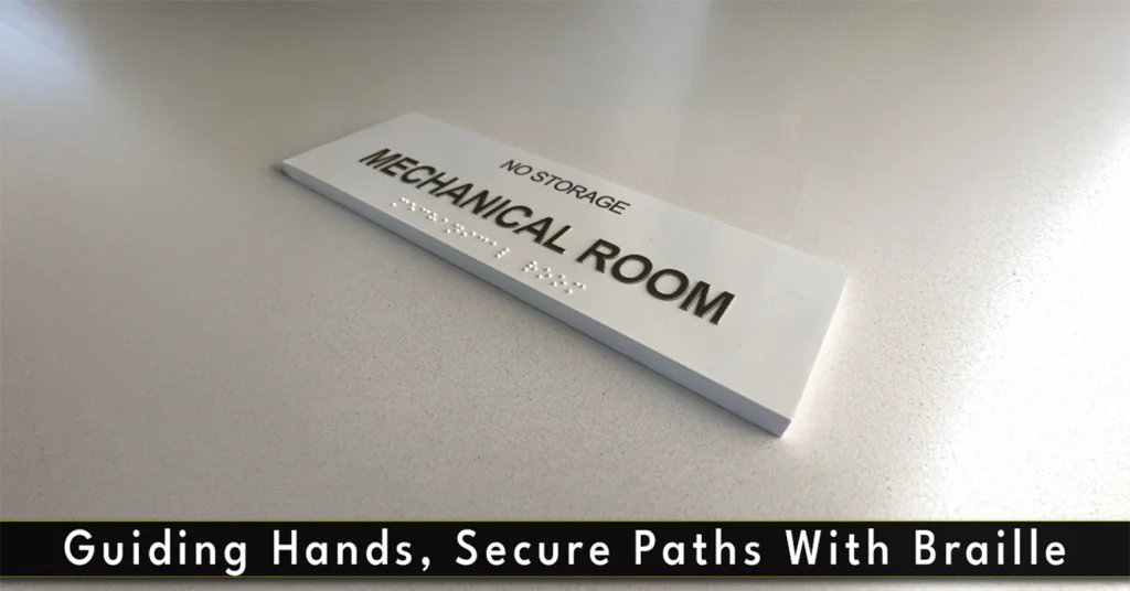 Braille Signage