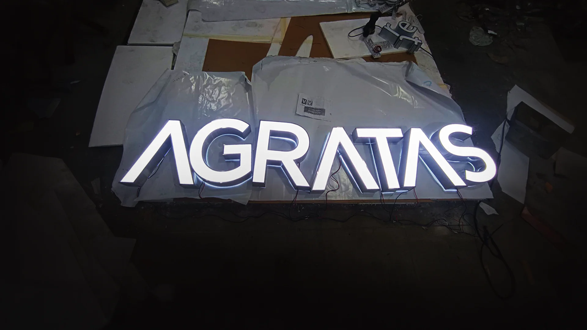 Agratas Signage
