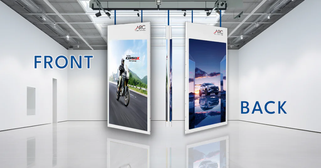 Double Sided Digital Display