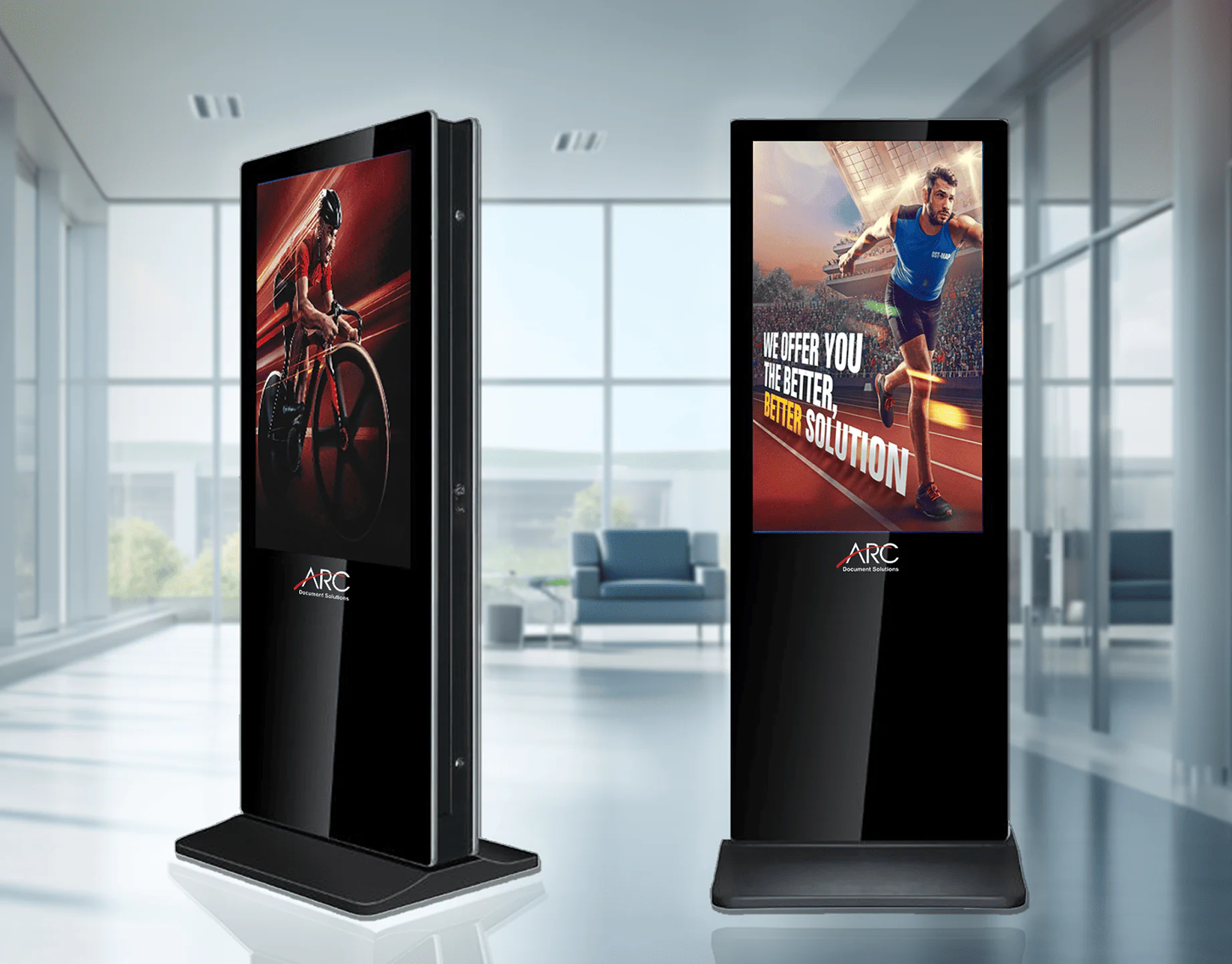 Freestanding Display Signage