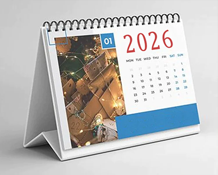 Desk Calendars Printing 2026