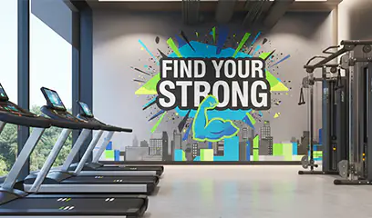 GYM Wall Graphics