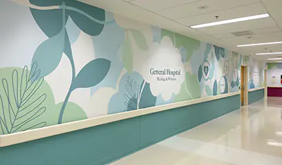 Hospital Wall Graphics