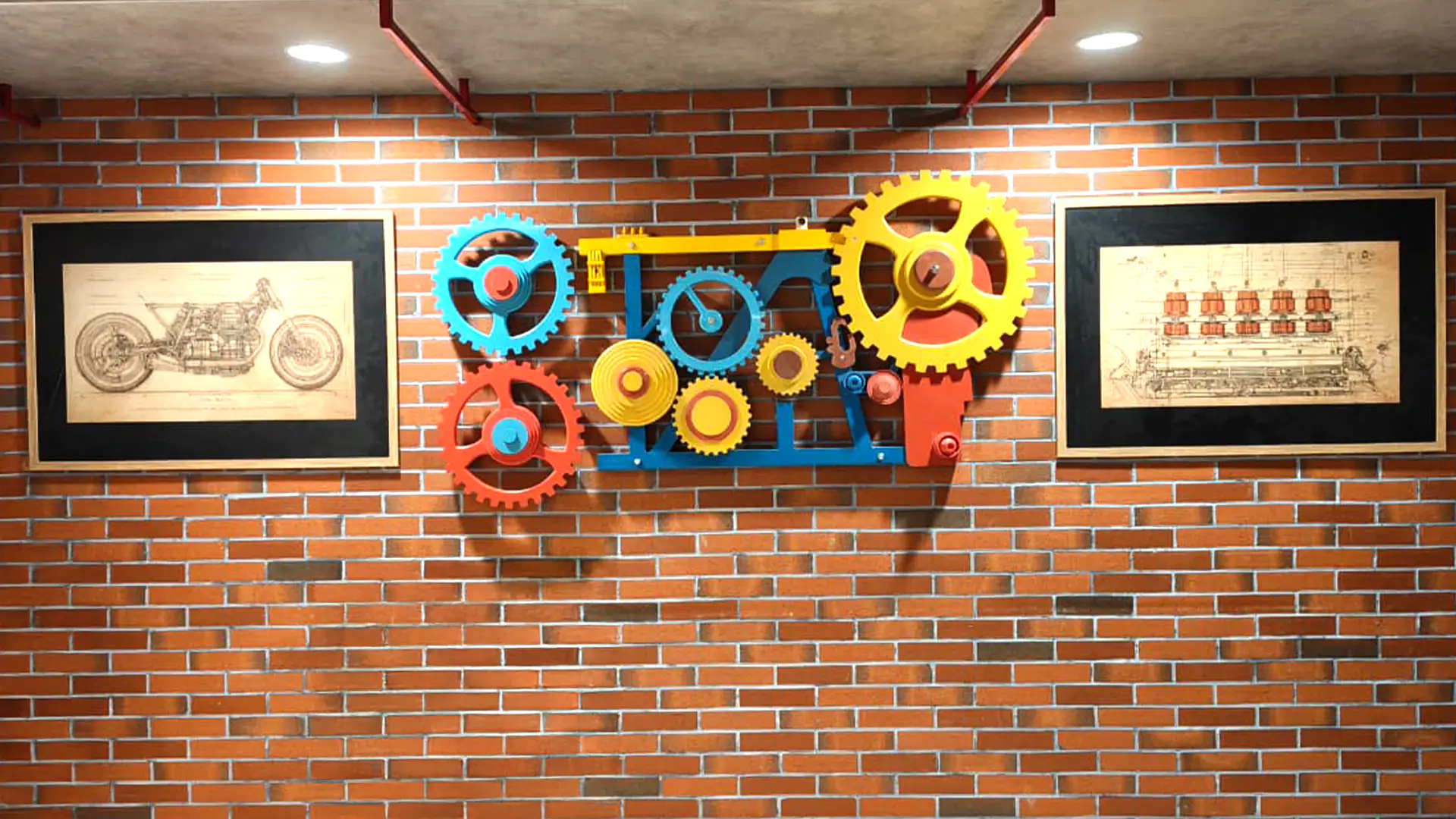 3D wall branding solutions