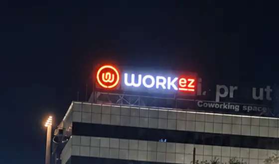 Workez – Custom Outdoor LED Signage Installation Services , Chennai