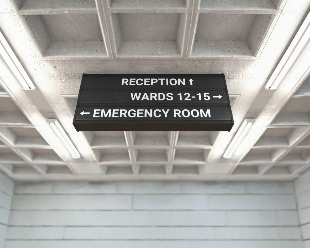 Directional Name Board