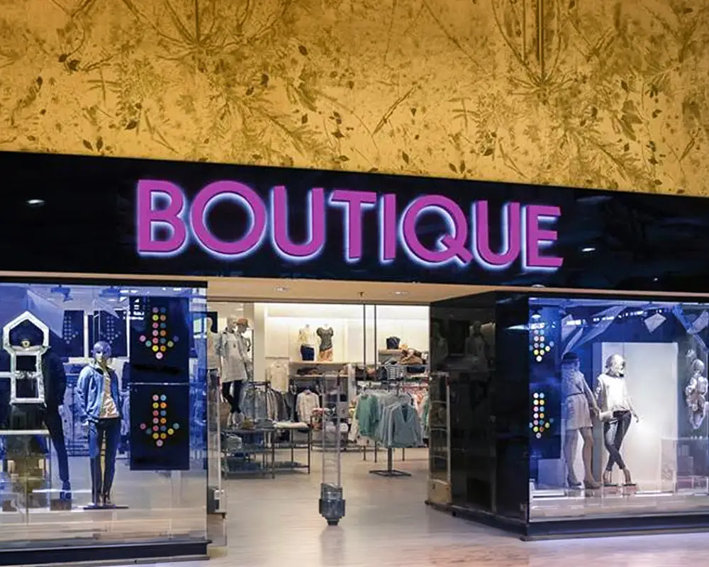 Retail Name Board