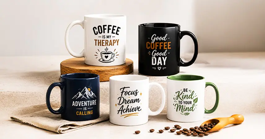 Customized Coffee Mugs Design