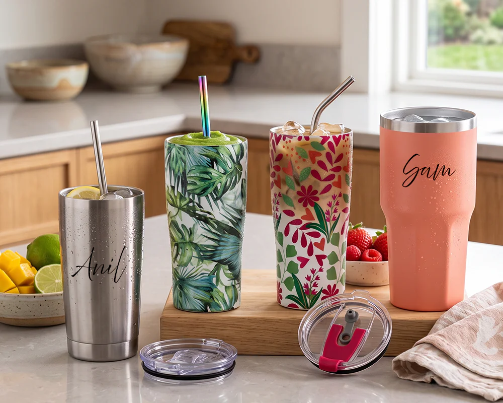 Customized Juice Tumblers