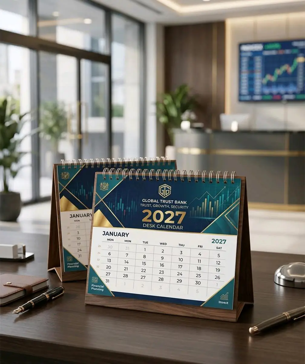 Banking Calendar Printing